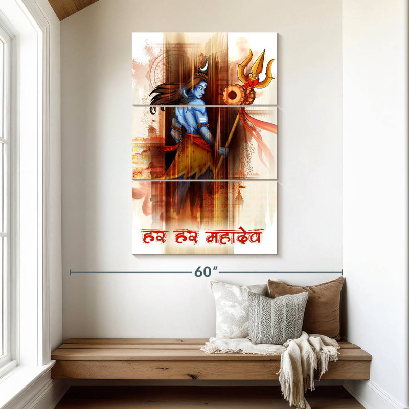 Adella Lord Shiva Abstract