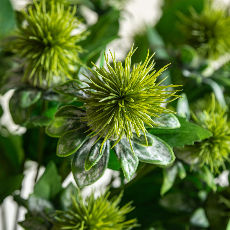 Faux Stem Thistle Green 790mm (12pk)