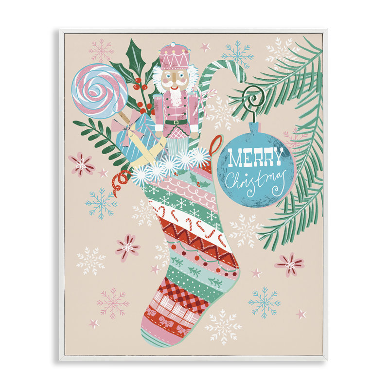 Giclée moderne et festive, giclée par Jo Reid, H 14 po x l 11 po, Estampe numérique encadrée blanc bord de mer