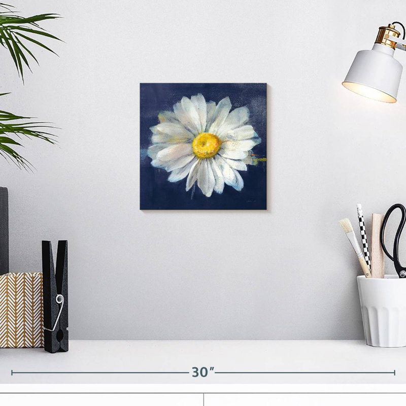 Harnek Boldest Bloom II - bleu foncé, H 10 po x l 10 po