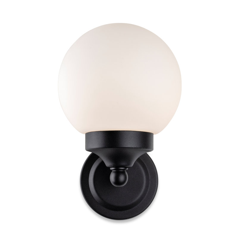 Dimmable Bath Sconce, Black