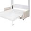Grand lit escamotable mural avec coussin-1989483233