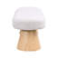 Tabouret de chambre rembourré, beige, capacité de 300 lb, aucun banc beige d'assemblage requis pour le salon, salle à manger de 49 po de longueur, prêt à l'emploi