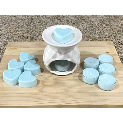 Wax 6D3DFC67D9CF4CFAA1FFAAD37C0C3186 With Tealights And Wax Melts
