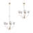 Jacquelyn 5 - Light Dimmable Chandelier