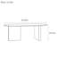 Table de salle à manger ovale de style français-106563902