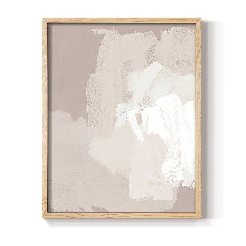Cloud Slate II, reproduction encadrée - bois massif, H 11 po x l 9 po