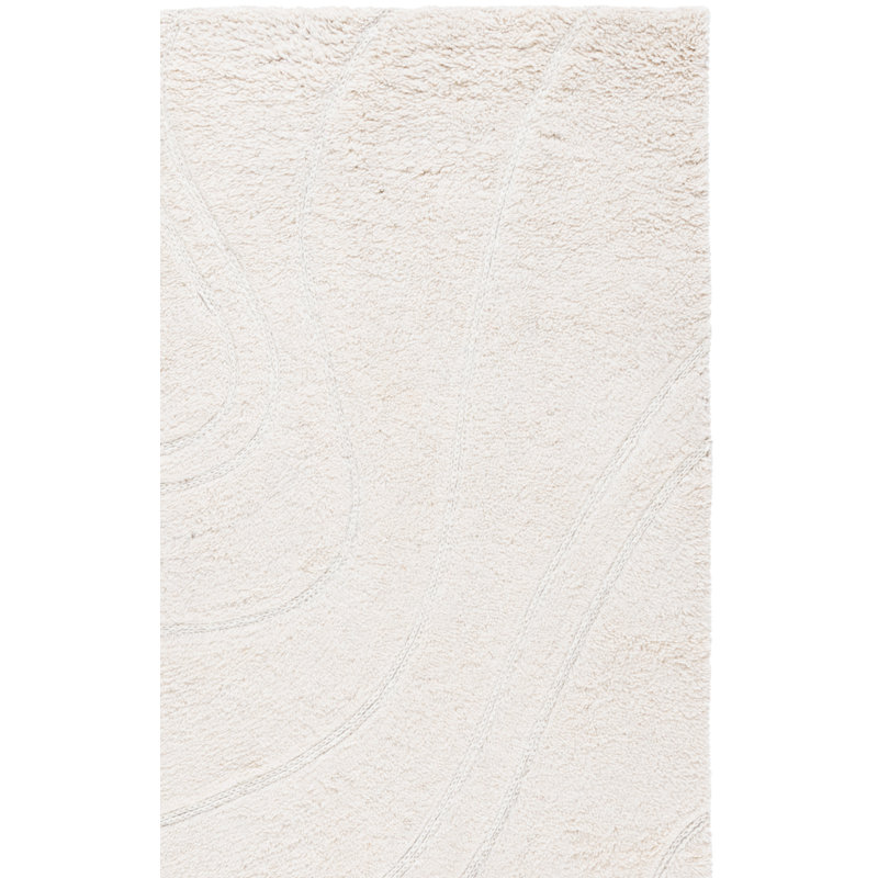 Casablanca Hand Tufted Wool;Cotton Solid Color Rug, Runner 2'3" x 9'