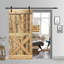 Porte de grange à panneaux et en bois avec quincaillerie d'installation-49400391-87953029-87953084
