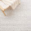 Tapis géométrique en laine et en coton tissé à la main Altis-70813127