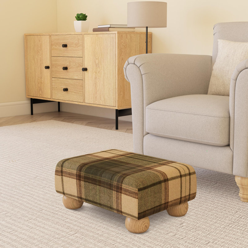 Manufactured Wood Accent Stool, Natural