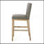 Ensemble de 2 tabourets de comptoir 31 pouces, tissu-1965845060
