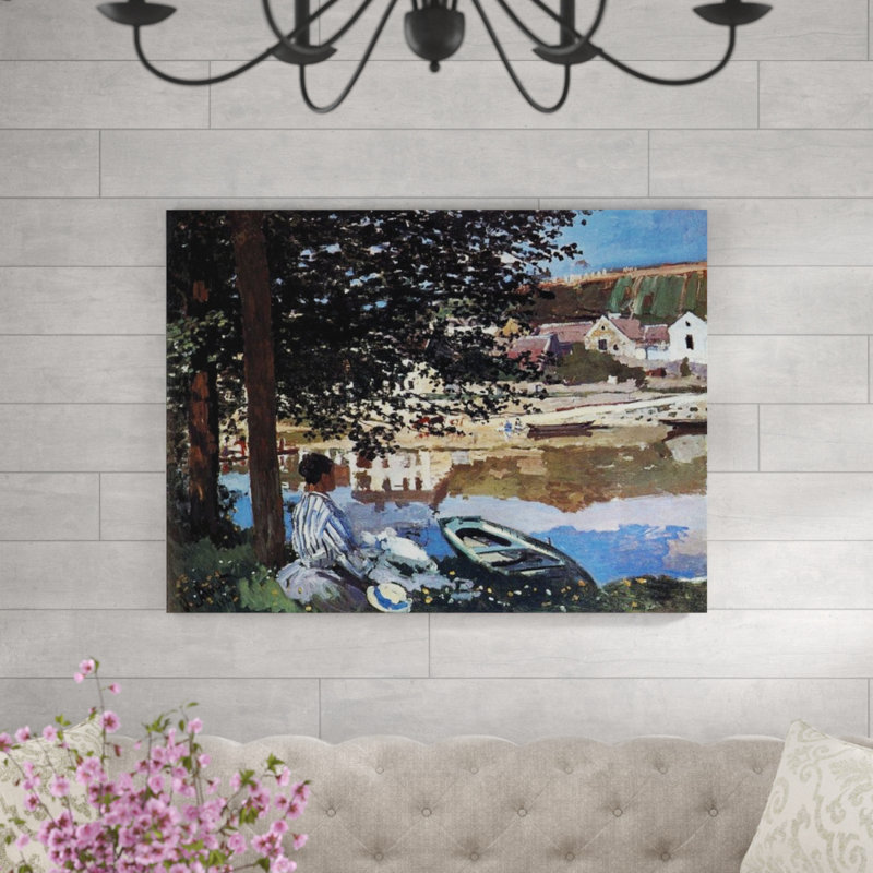 Claude Monet - Wrapped Canvas Painting, 60cm H x 80cm W x 1.8cm D