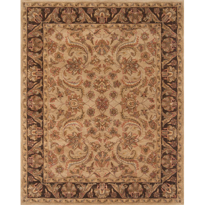 Talmo Performance Hand Tufted Wool Oriental Indoor Rug