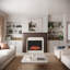 Willow Bend Wood Fireplace Mantel-71849143-71849137