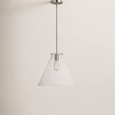 Catryn Single Light Glass Dimmable Pendant