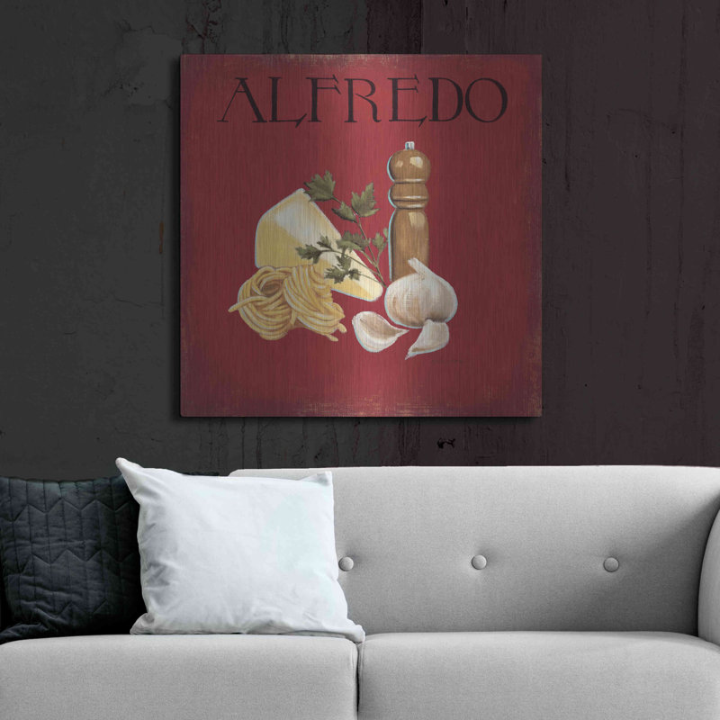 "Italian Cuisine III" par Marco Fabiano, H 36 po x l 36 po