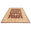 Tapis brun foncé Peshawar Oushak 9 pi 11 po x 13 pi 9 po