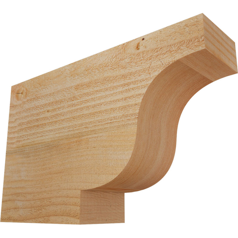 Queue de chevron Newport, Douglas, 10" H x 16" W x 4" D