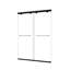 Porte de douche coulissante double sans cadre 5476 pouces North American