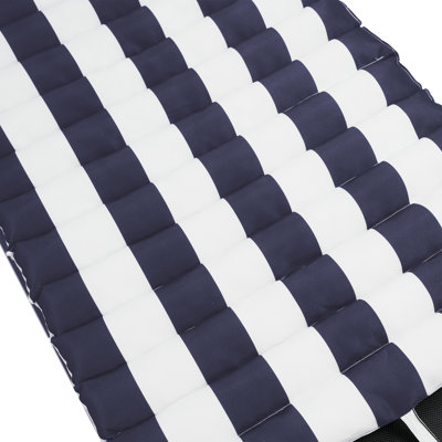 2PCS Set Outdoor Chaise Lounge Chair Cushion