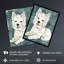 Dog Lover West Highland Terrier Portrait Wall Art Print