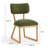 Green Performance Upcycled Fabric Dining Chair-1999963436