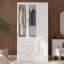 106.6 " W Glass Standard Wardrobe