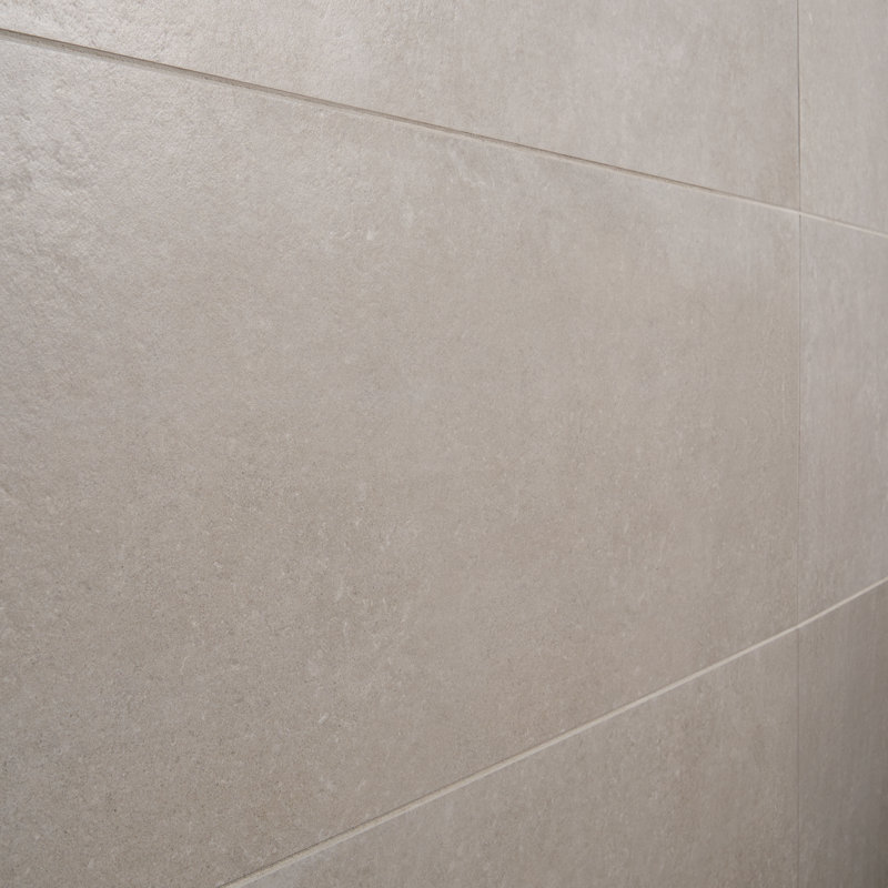 Stoneside 12x36 Matte Ceramic Tile, Pearl Gray