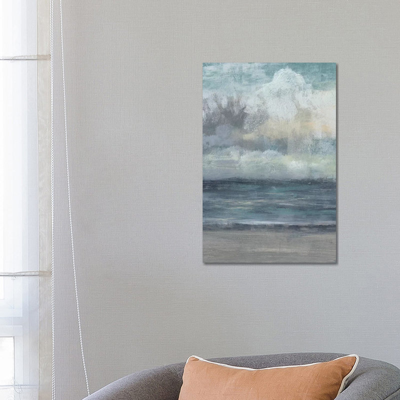 Beach Rise II by Jennifer Goldberger - Wrapped Canvas Painting, 66.04 cm H x 45.72 cm W x 3.175 cm D