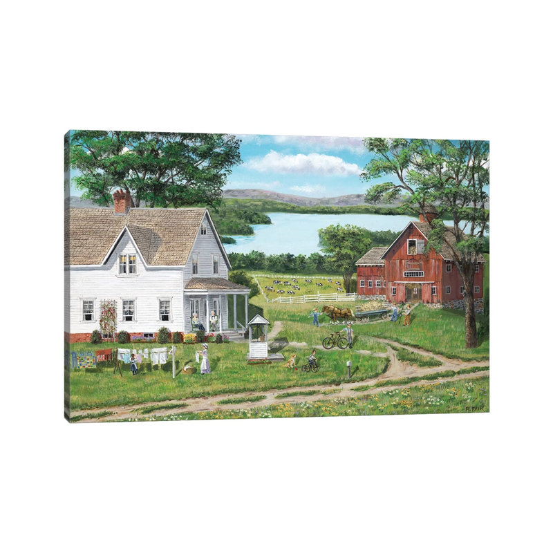 Summer Memories 1 Piece Wrapped Canvas Wall Art, 66.04 cm H x 45.72 cm W x 3.175 cm D