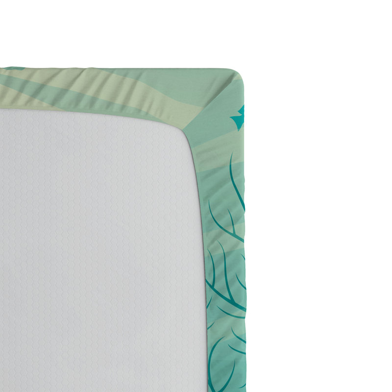 Ambesonne Fish Fitted Sheet 2-Pack Tropical Animals Cartoon Multicolor, Twin XL Fitted Sheet