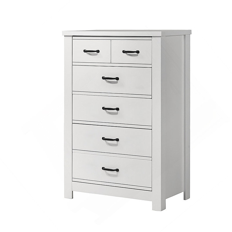 Commode verticale à 5 tiroirs pour chambre à coucher