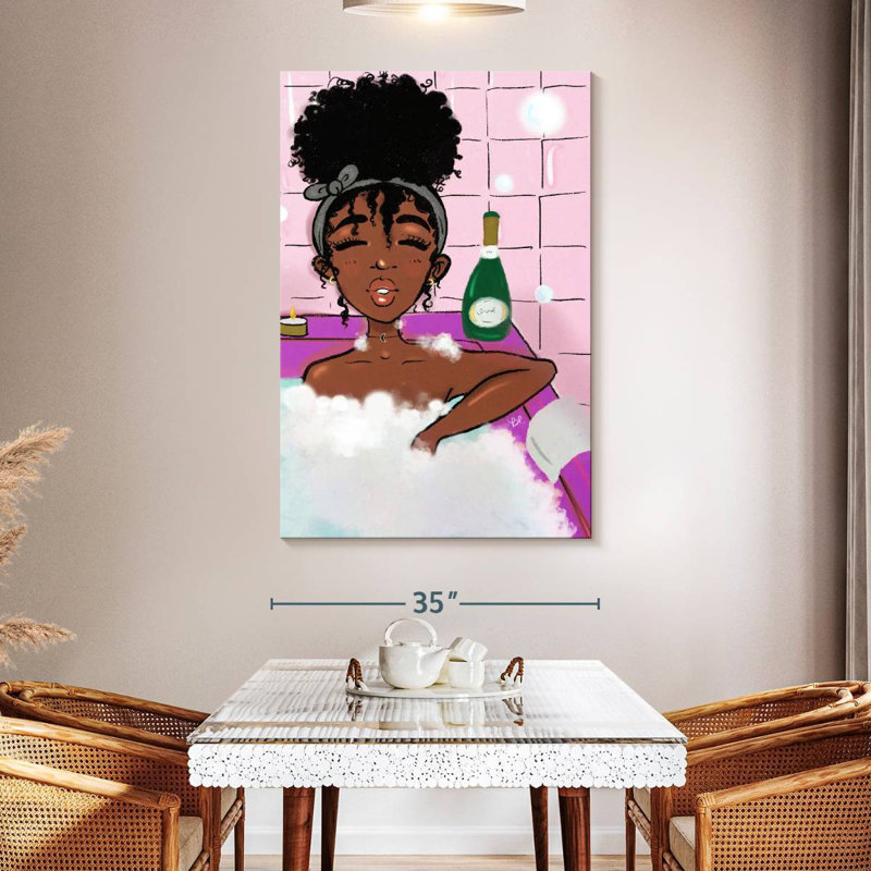 Leisha Just Relax, 51" H x 34" W