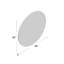 Aline Round Metal Wall Mirror