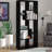 71''H 8-shelf Geometric Display Bookcase-347530588