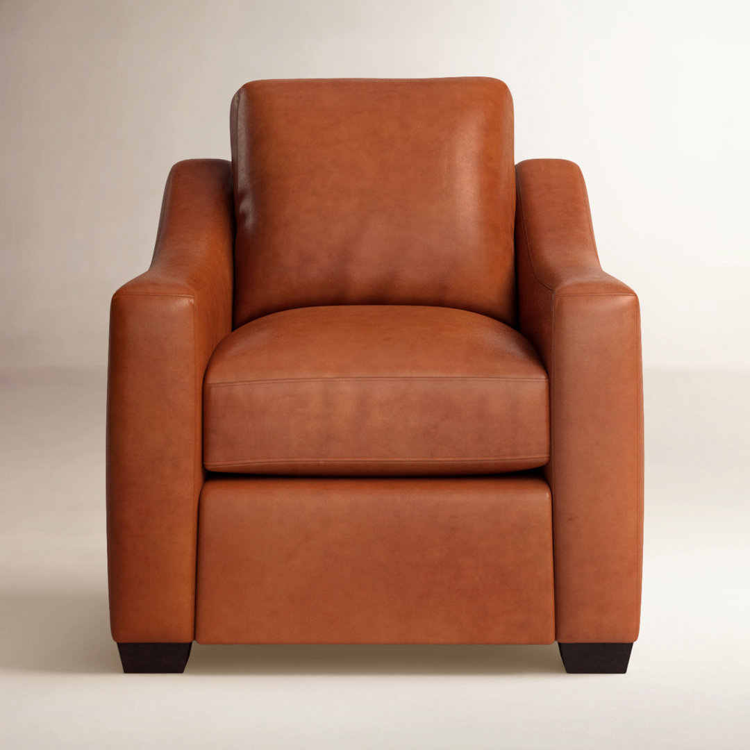 Cranbrook Upholstered Armchair Birch Lane™ Leather 