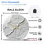 Horloge murale 12 po