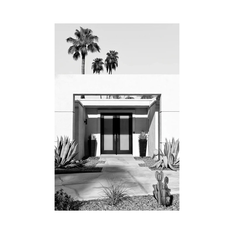 Desert Modernism Palm Springs by Philippe Hugonnard - Wrapped Canvas Print, 20.32 cm H x 30.48 cm W