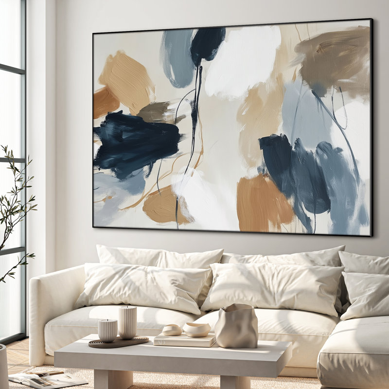 Très grande reproduction sur toile - Earthy Hue, H 46 po x l 60 po