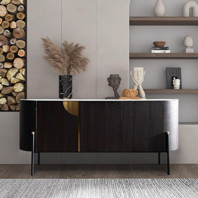 Armoire de rangement minimaliste italienne