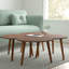 Algodones Solid Wood Three Leg Coffee Table