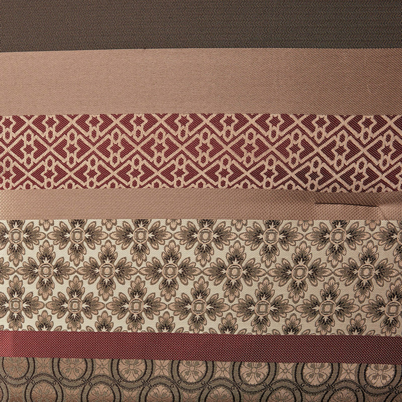Ensemble d'édredon 7 pièces rouge