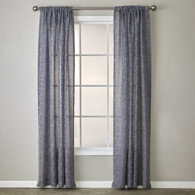 Semi Sheer Single Panel