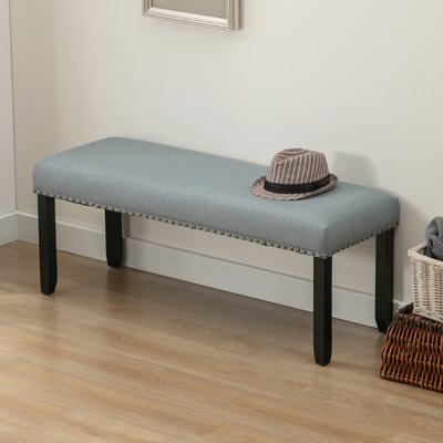 Syne Linen Upholstered Bench