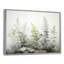 Ferns Silver Whispers I - fougères, art mural encadré-60601523-7155868
