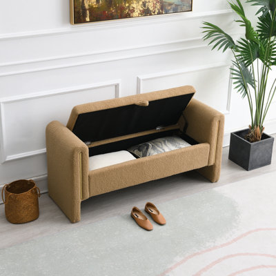 Banc de bout avec accoudoirs et rangement Modern