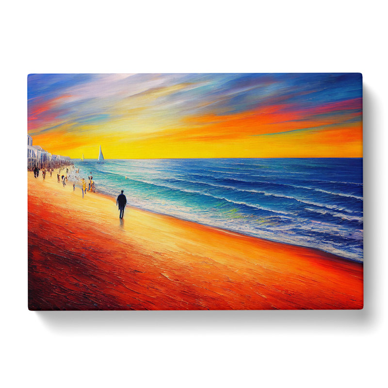 Beautiful Beach Vol.4 - Wrapped Canvas, 40cm H x 60cm W x 3cm D
