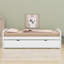 Lit plateforme avec lit gigogne-928330470