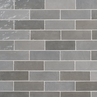 Carrelage mural en céramique émaillée 3 po x 8 po Karma (38 pièces 5,38 pieds carrés / caisse)